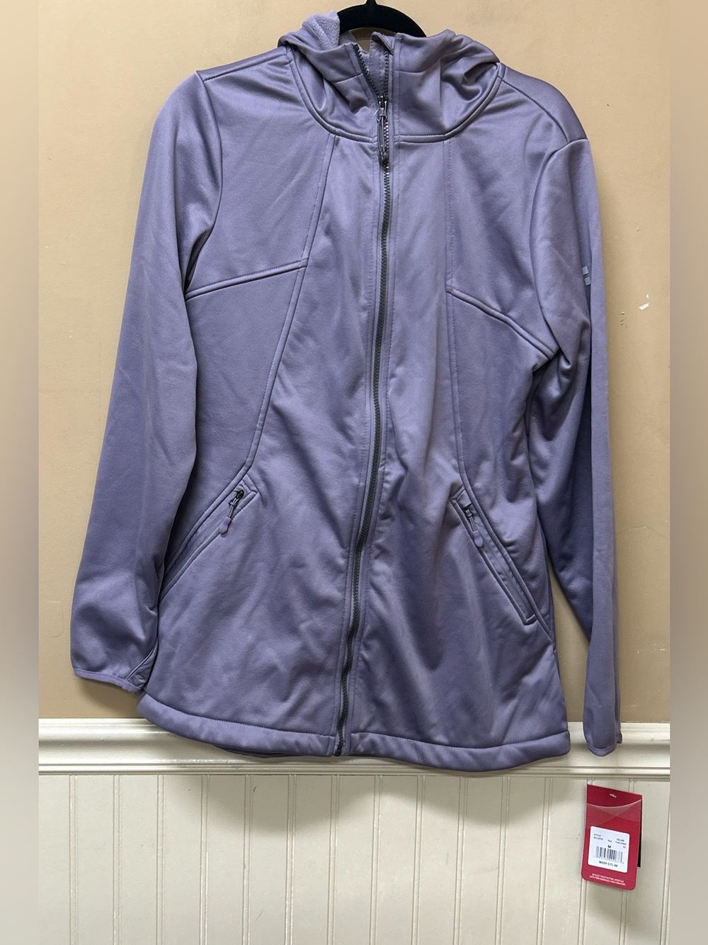 Swiss Alps Women's Size Medium Lavender Softshell Jacket NWT